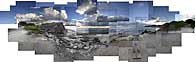 June 27, 2005, Fitzgerald Marine Reserve, 2005, digital composite photo, ink jet print