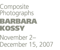 Composite Photographys | BARBARA KOSSY